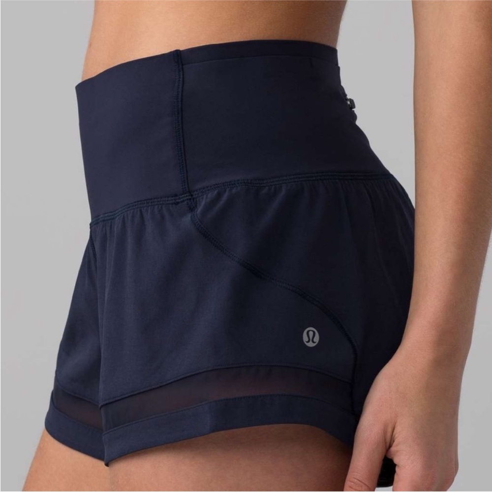 lululemon athletica Navy Athletic Shorts